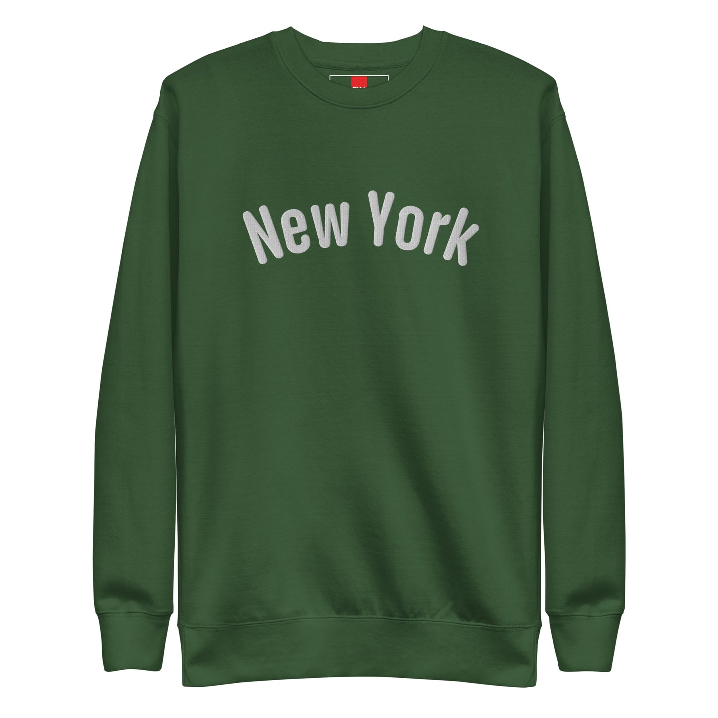 New York Arc Embroidered Sweatshirt | Multiple Color Options