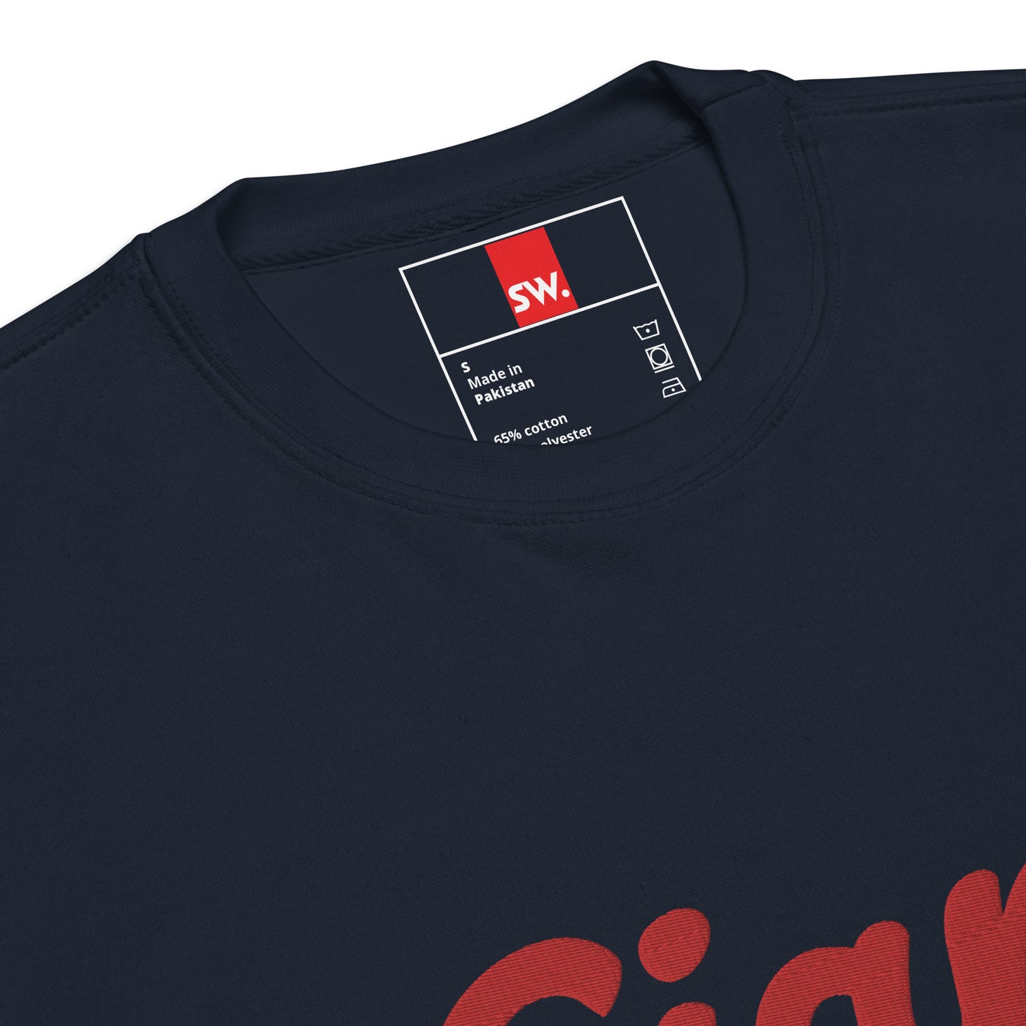 New York "Giants" Embroidered Sweatshirt