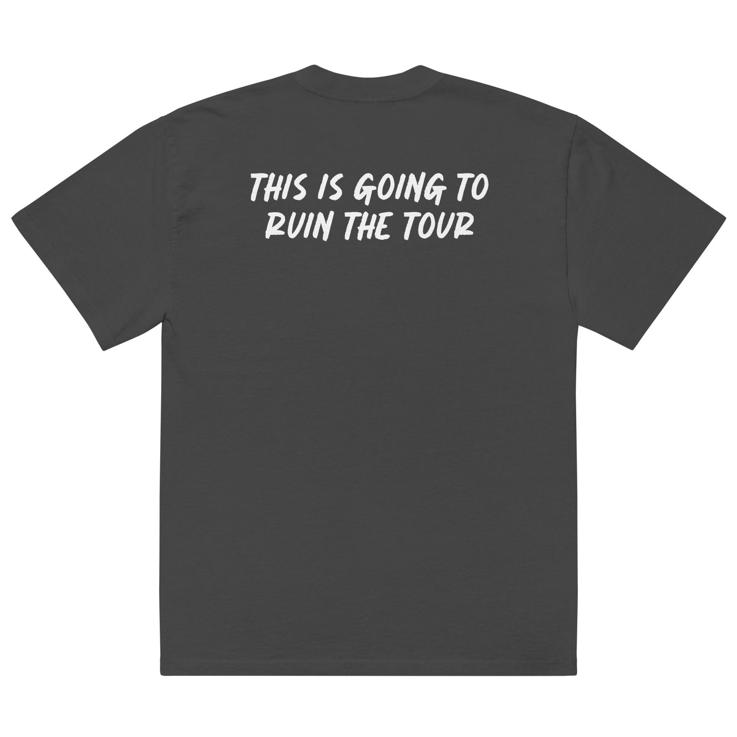 JT "World Tour" | Oversized Faded T-Shirt