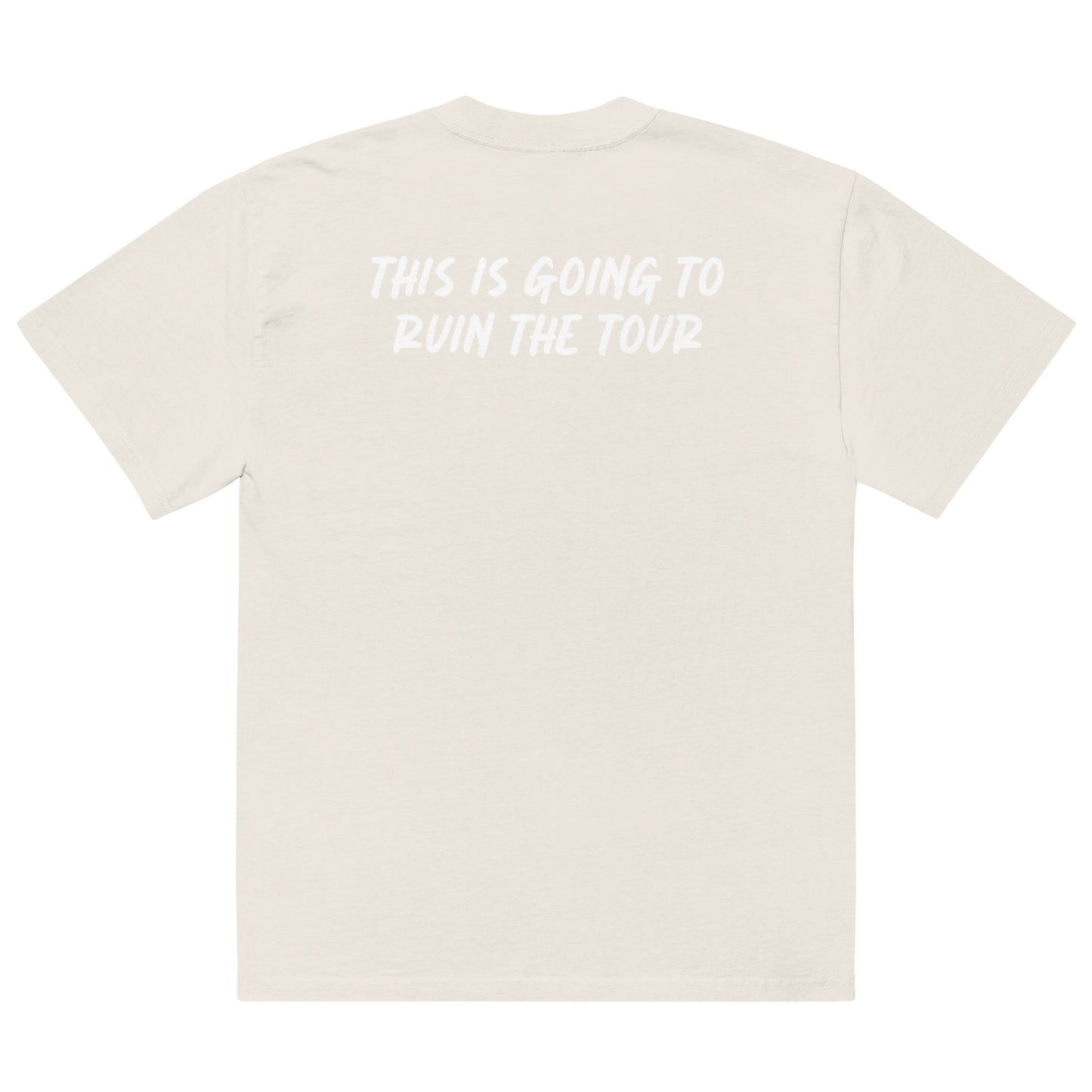 JT "World Tour" | Oversized Faded T-Shirt