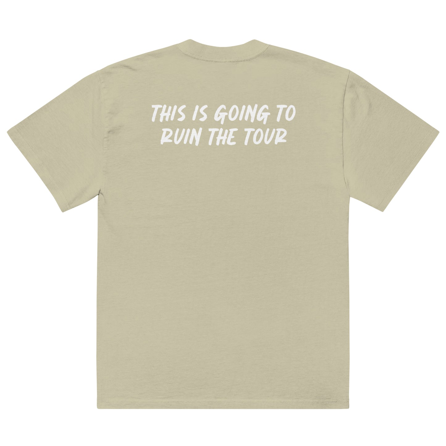 JT "World Tour" | Oversized Faded T-Shirt