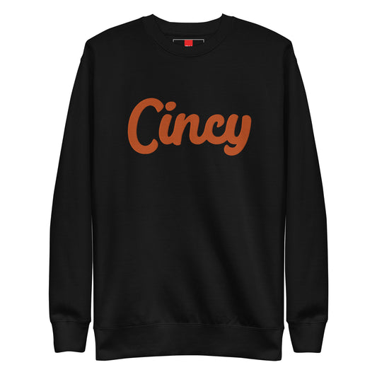 Cincinnati "'Cincy" Embroidered Sweatshirt