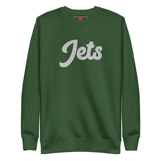 New York "Jets" Embroidered Sweatshirt