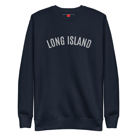 Long Island Embroidered Sweatshirt | Multiple Colors
