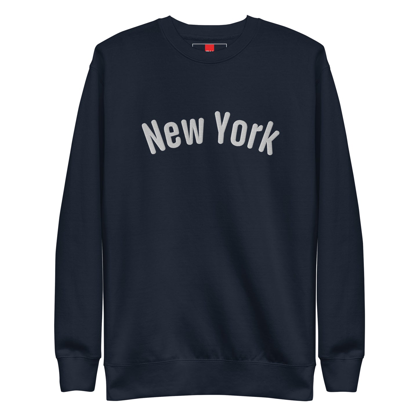 New York Arc Embroidered Sweatshirt | Multiple Color Options