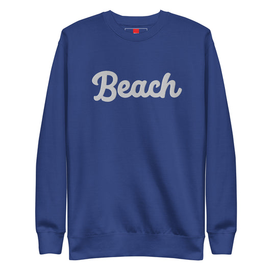 Long Beach “Beach” Embroidered Sweatshirt | Multiple Color Options